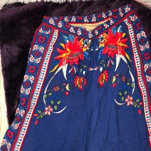 Flowy colorful pants